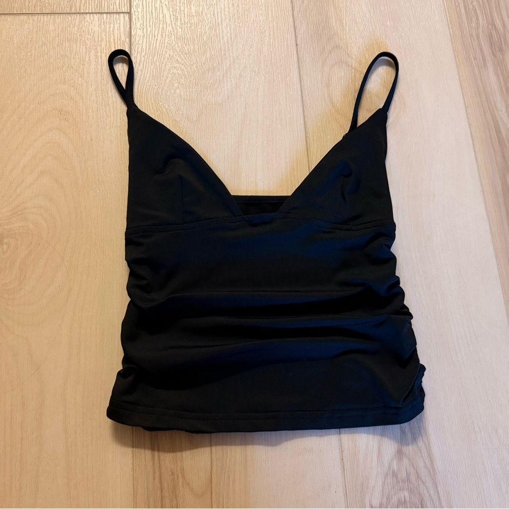 Black Ruched Cami